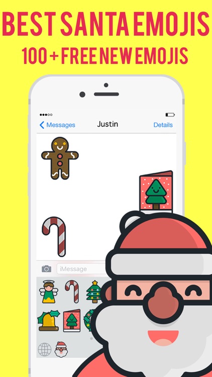 Santa Emojis - Christmas Emoji Stickers Messenger