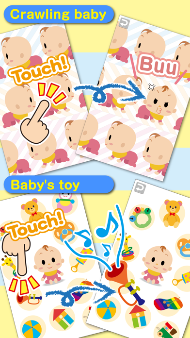 How to cancel & delete Stop crying baby　Good day touch! - edu App from iphone & ipad 3