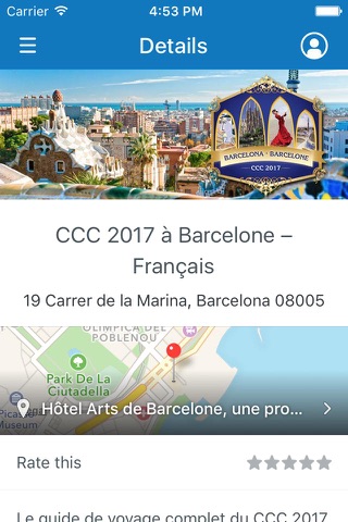 CCC 2017 Barcelona screenshot 4