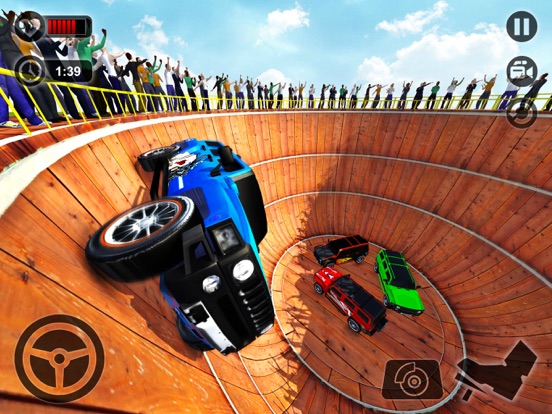 Well of Death Prado Stunt Rider Simulator 3D iPad screenshot