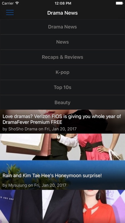 Drama News - Dramania & Korean Drama News