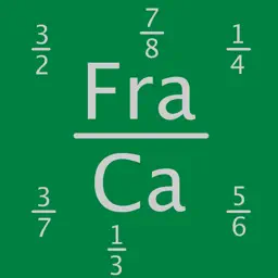 FraCa (fraction calculator) app icon