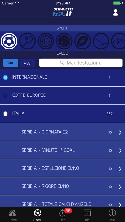 Scommetti1x2 Scommesse Sportive