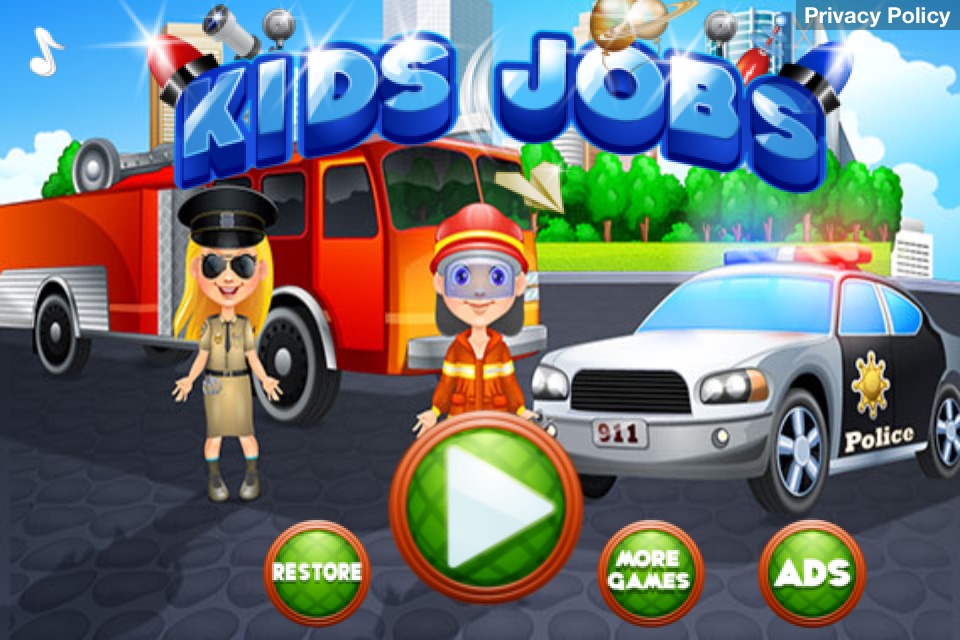 Kids Jobs - Boys & Girls Preschool Salon Games screenshot 4