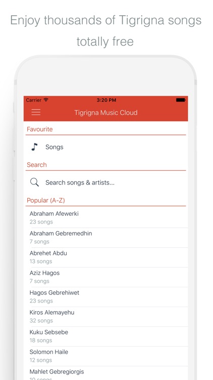 Tigrigna Music Cloud - Enjoy Tigrigna Songs