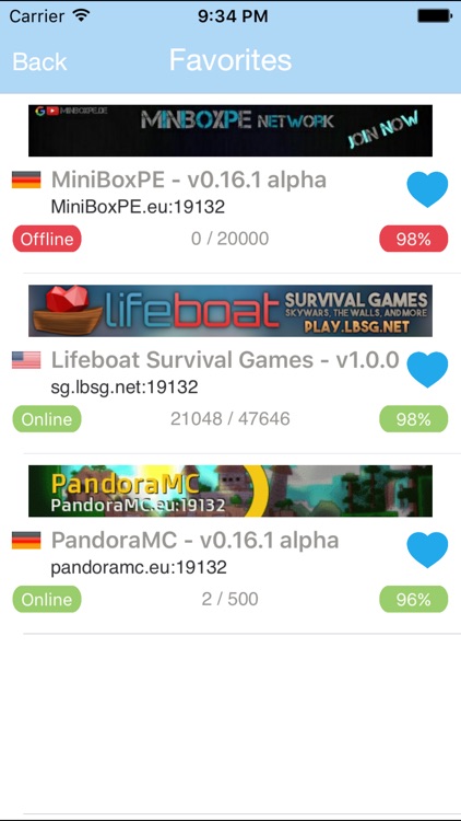 Servers the Hunger Games Edition for Minecraft PE