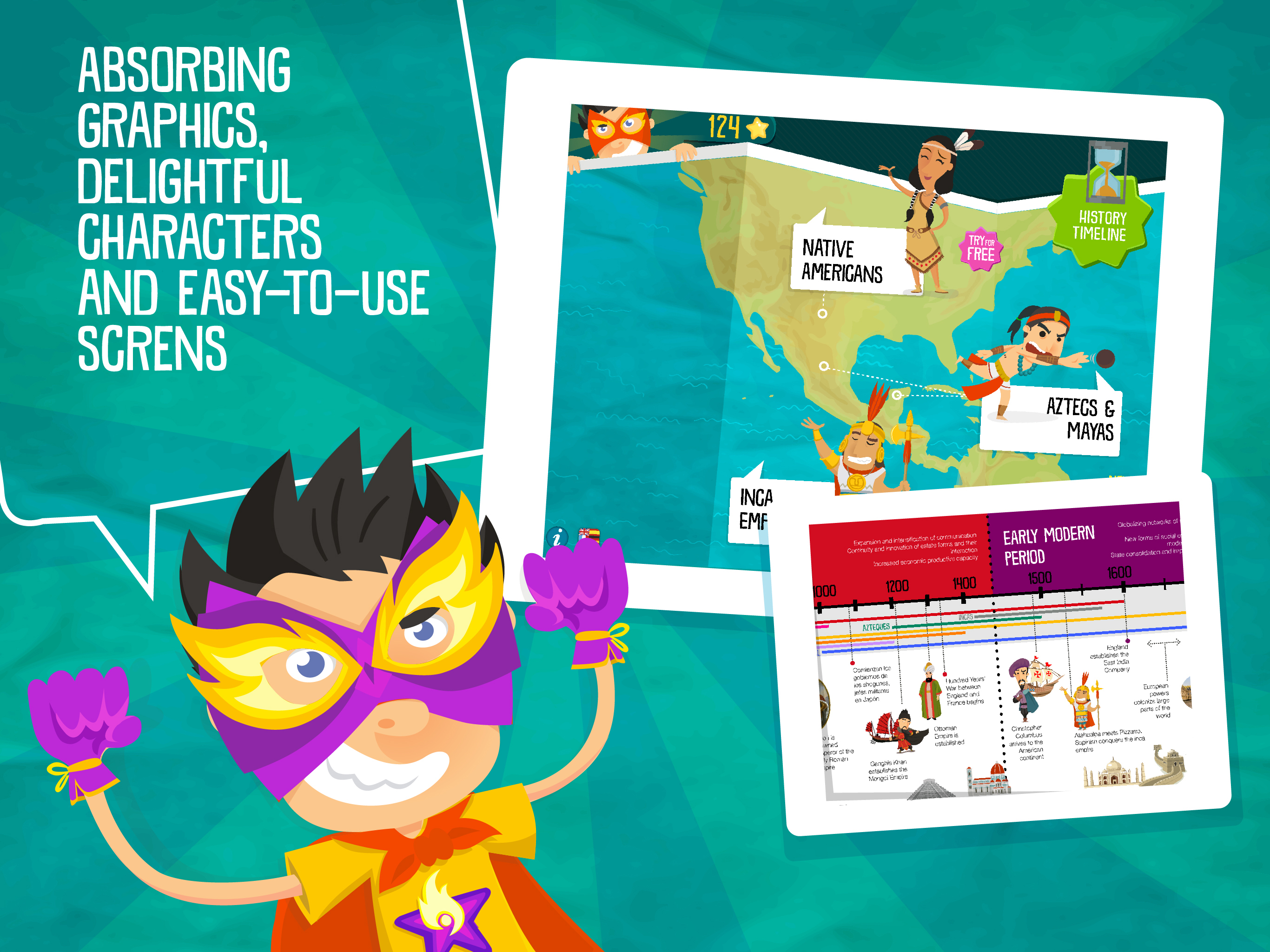 History for Kids – Learn Incas, Aztecs, Mayas &...