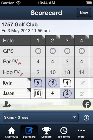 1757 Golf Club screenshot 4