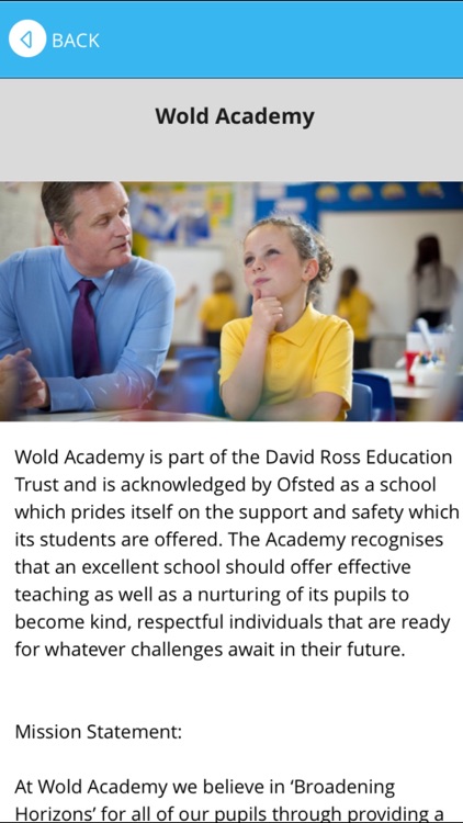 Wold Academy Broadening Horizons
