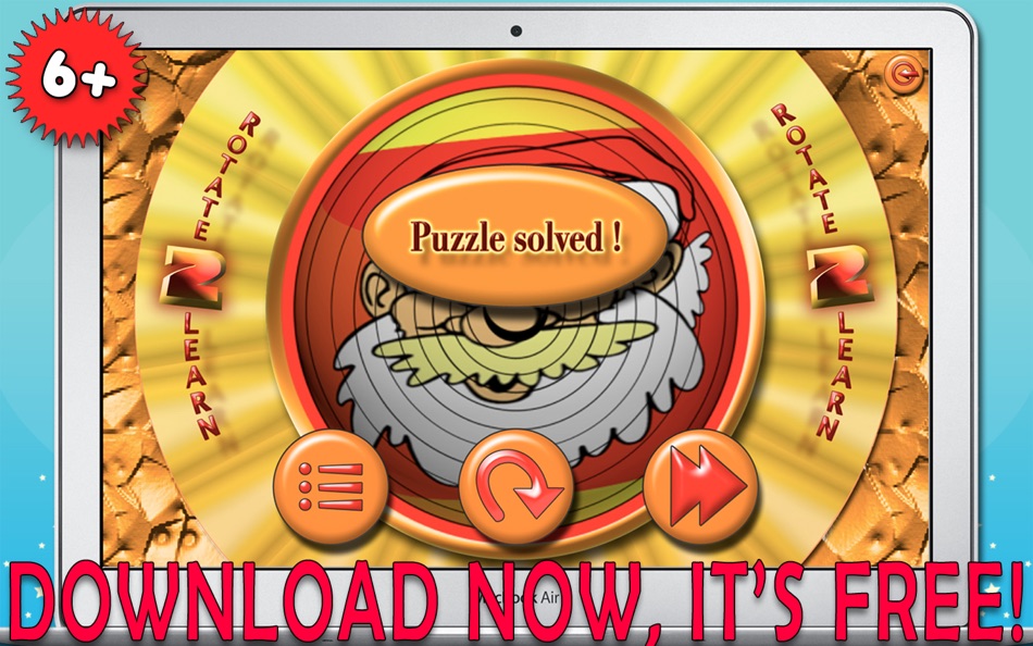 #4. Rotate 2 Learn: Christmas Edition Puzzles! for Mac OS X (macOS) Podle: Alessandro Benedettini