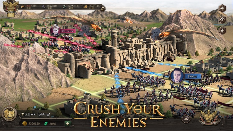 Immortal Conquest - MMO Strategy War Game screenshot-3