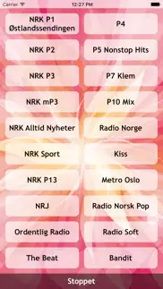 radio - alle norske dab, fm og nettkanaler samlet iphone screenshot 4