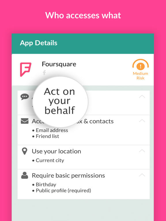 MyPermissions Privacy Cleaner iPad screenshot 4 - Utilities app