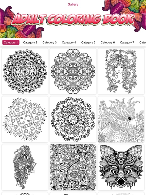 Screenshot #4 pour Livre à colorier mandala se détendre créativité