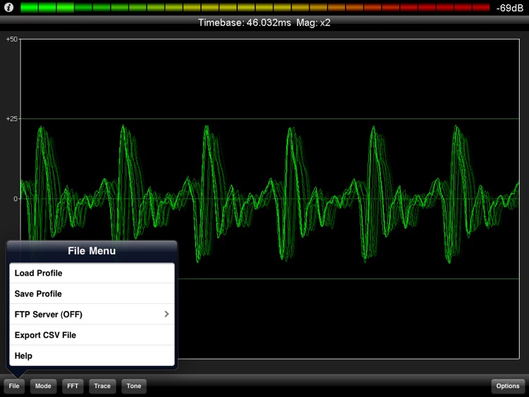 PocketRTA HD - Spectrum Analyzer