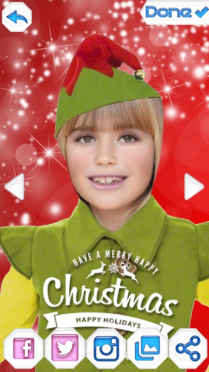 Elf Photo Booth – Christmas Camera Pic Stickers screenshot-4