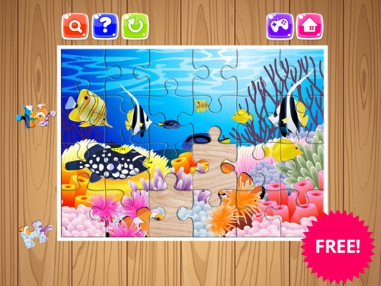Screenshot #4 pour Jeu pour tout-petit et poisson Puzzle pour enfants