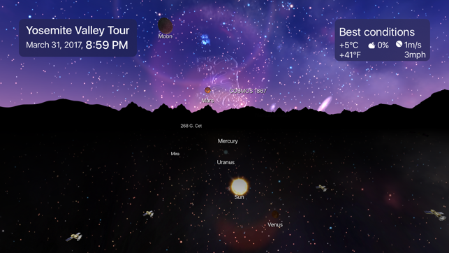 ‎Night Sky Screenshot