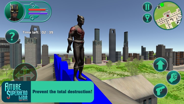 Future Superhero War Pro screenshot-4