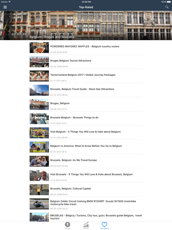 Belgium News in English Today & Belgian Radio iPad screenshot 5 - News app
