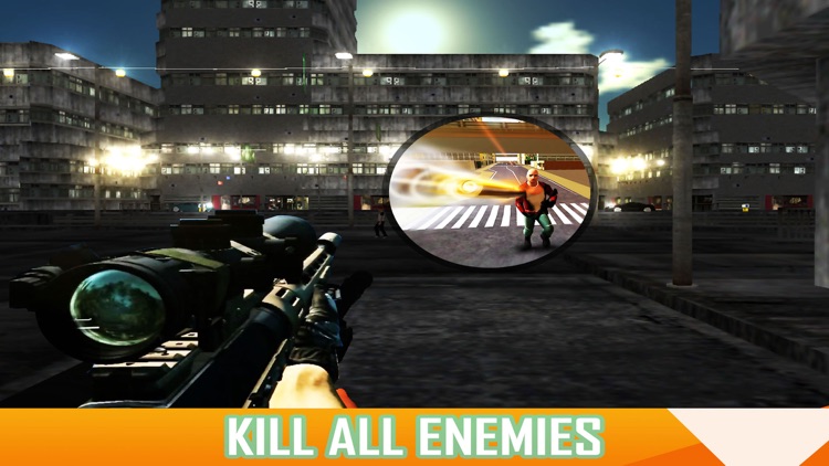 X Sniper - Dark City Shooter 3D screenshot-3