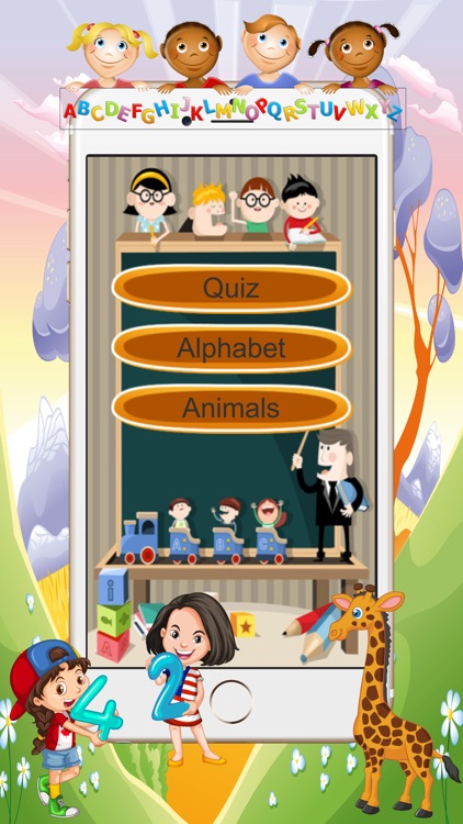 Games alphabet learnign for babies and preschool