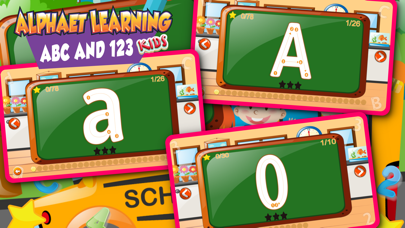 Screenshot #2 pour ABC et 123 Alphabet Learning Writing Kids Gratuit
