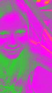 glow camera - take cool neon glam selfie photos iphone screenshot 3
