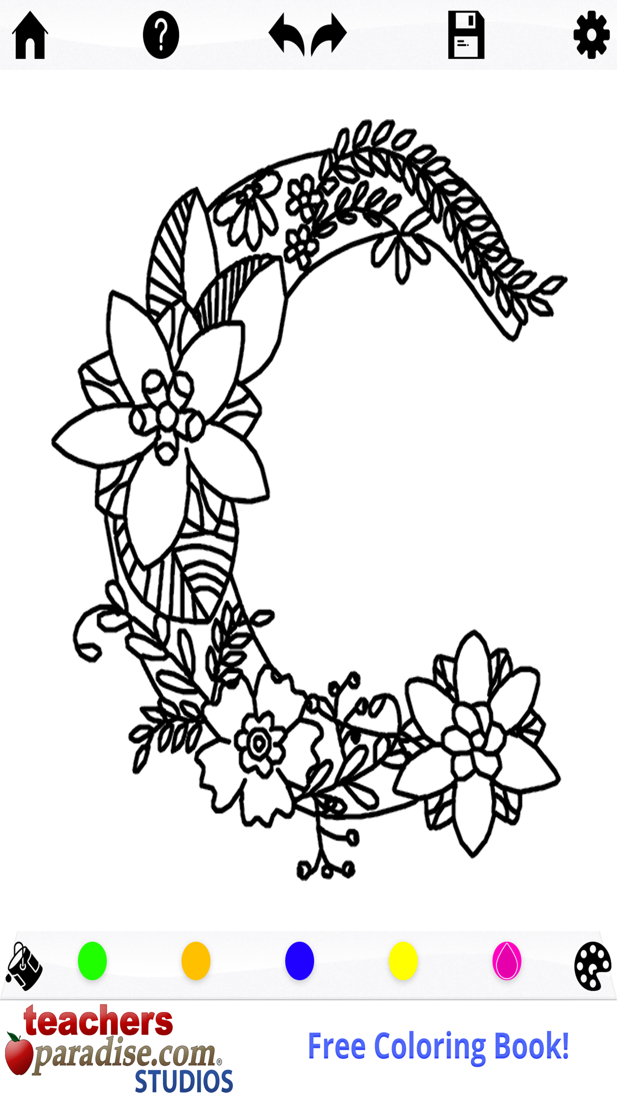 Adult Coloring Books: Alphabet