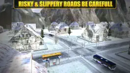 Game screenshot Тренер Hill Drive Bus вождения Snow 3D Sim hack