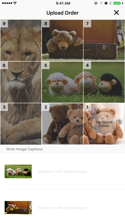 PostDesignr: Design IG upload