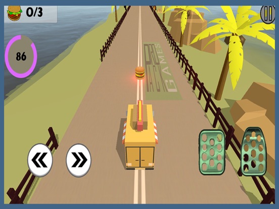 Screenshot #5 pour Burger Delivery Traffic Racer - Food Truck Driving
