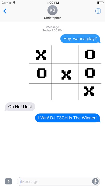 Tic-Tac-Toe Stickers