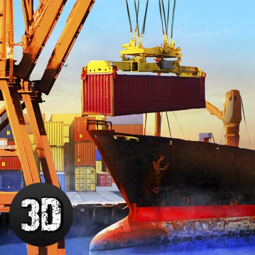 Port Tycoon: Ship, Truck & Manual Crane Simulator icon