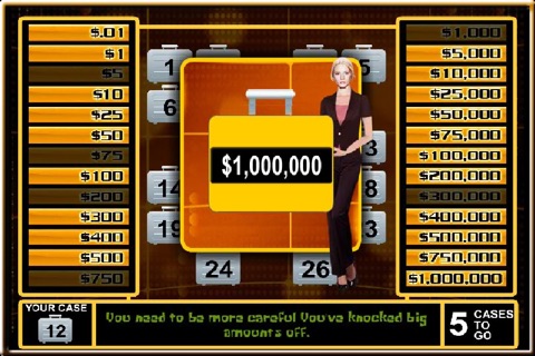 Deal Or Be Millionaire screenshot 3