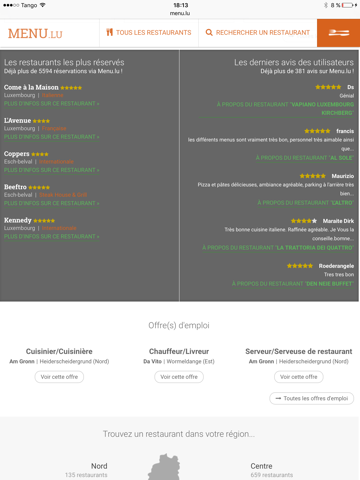 Menu.lu WebAPP screenshot 4