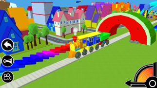 Screenshot #3 pour 3D Train de Jouet - gratuit enfants jeu de Train