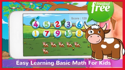 Screenshot #3 pour Toddlers Animals Counting Math Games..