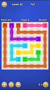 Connect xD — Match dots by color game screenshot #2 for iPhone