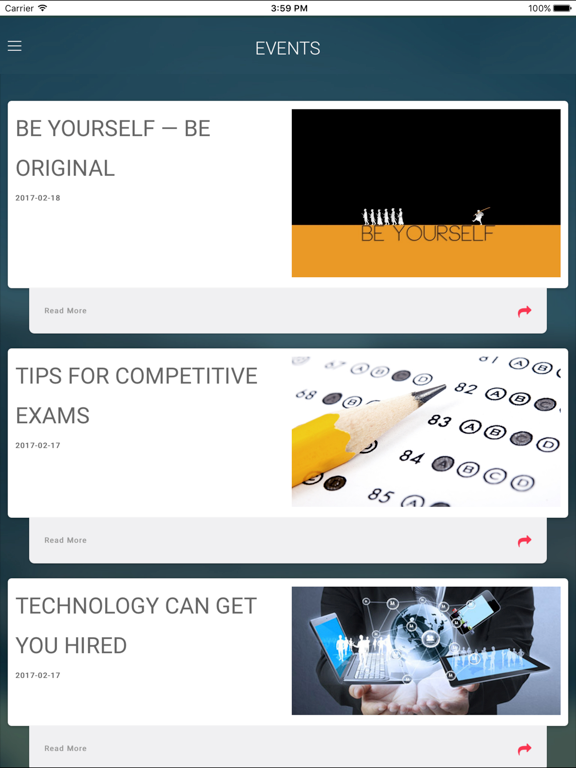 Admission @ LPU iPad screenshot