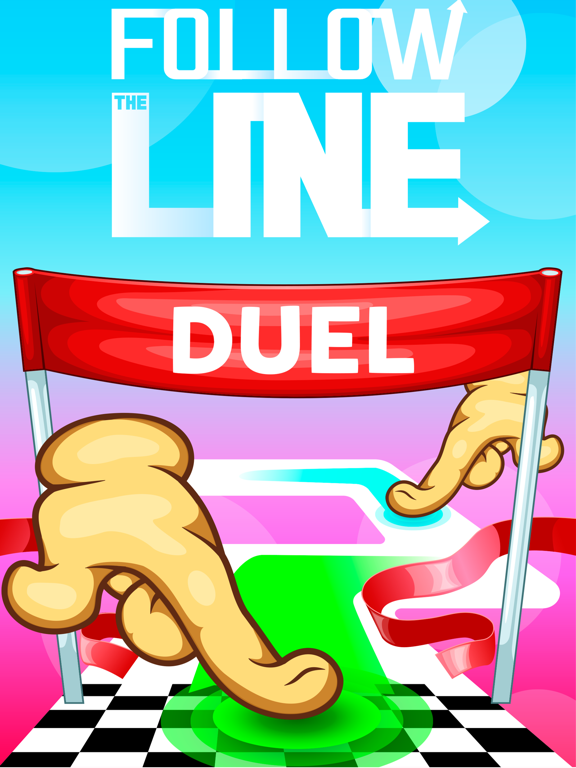 Screenshot #4 pour Follow the Line Duel 2D Deluxe