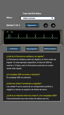 Game screenshot Tutor del ECG Ritmo hack