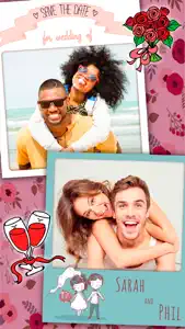 Wedding frames – romantic love photo album editor screenshot #3 for iPhone