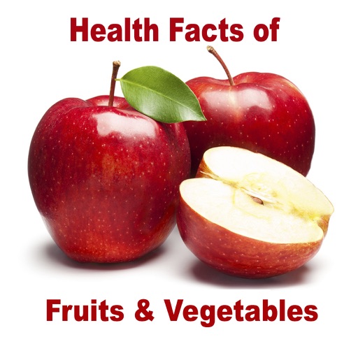 Health Facts of Fruits and Vegetables Icon