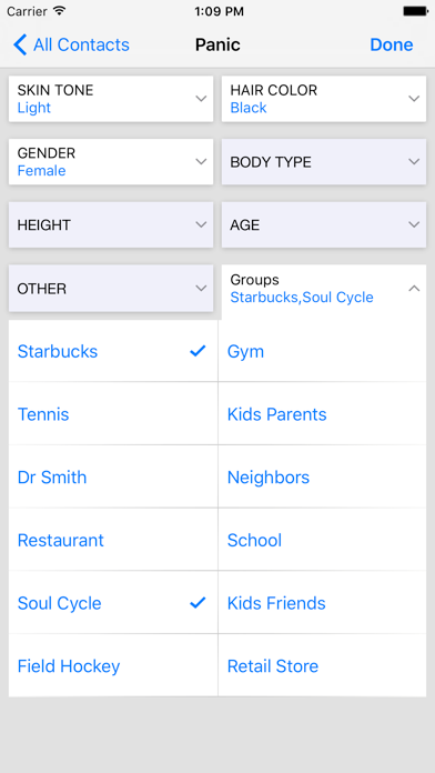 NamePanic iPhone screenshot 4 - Social Networking app