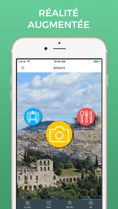 Screenshot #2 pour Athènes Guide Voyage avec Offline Maps