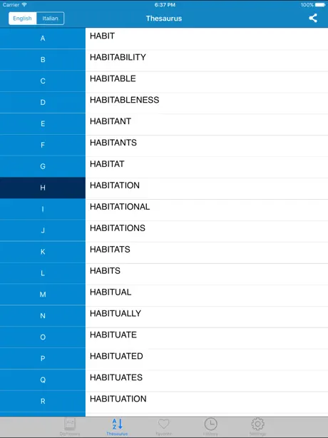 Italian to English & English to Italian Dictionary