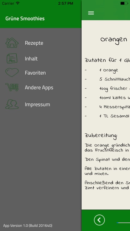 Grüne Smoothies - Lite