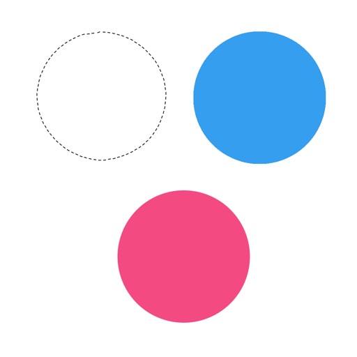 Dot!Dot!Go! - Circle Blue Dot icon