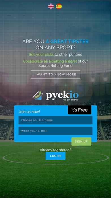 Screenshot #1 pour Pyckio - Sports Betting